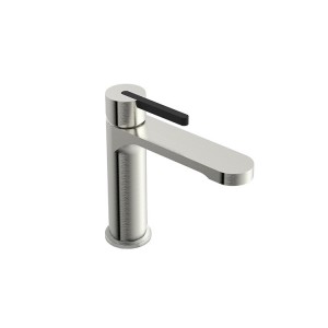 Bronx Basin Mixer Brushed Nickel & Matte Black
